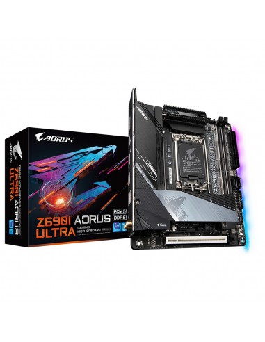 PLACA BASE GIGABYTE Z690I AORUS ULTRA 1700 MITX 2XDDR5
