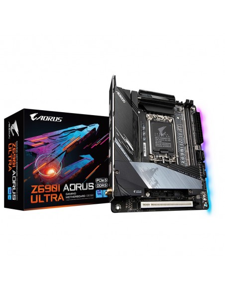 PLACA BASE GIGABYTE Z690I AORUS ULTRA 1700 MITX 2XDDR5