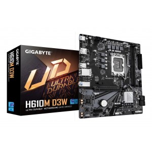 PLACA BASE GIGABYTE H610M D3W 1700 MATX DDR4