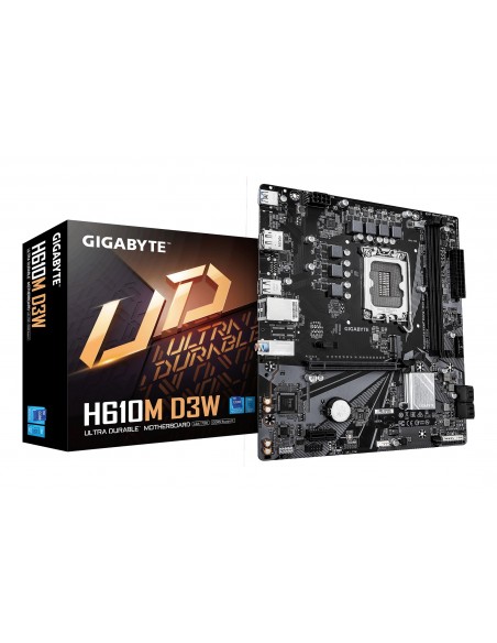 PLACA BASE GIGABYTE H610M D3W 1700 MATX DDR4