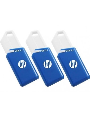 USB 3.1 HP 128GB X755W PACK x3