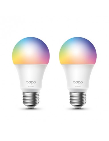 BOMBILLA TP-LINK TAPO TL13E SMART WIFI MULTICOLOR PACK 2