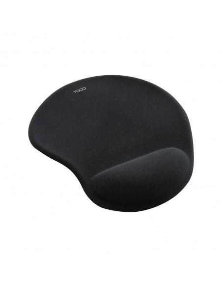 ALFOMBRILLA RATON TOOQ ERGONOMICA GEL NEGRO