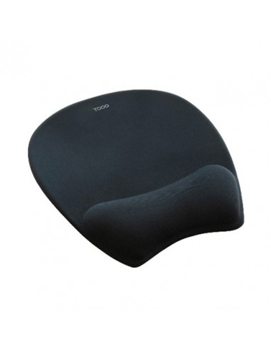 ALFOMBRILLA RATON TOOQ ERGONOMICA MEMORY FOAM NEGRO