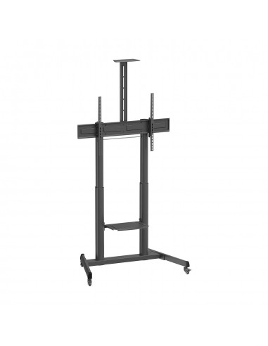 SOPORTE AISENS SUELO RUEDAS MANIVELA BANDEJA SOPORTE CAMARA TV 120KG 60-100"