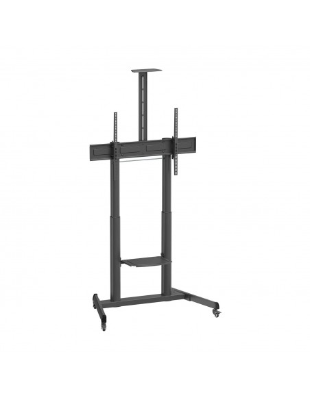 SOPORTE AISENS SUELO RUEDAS MANIVELA BANDEJA SOPORTE CAMARA TV 120KG 60-100"
