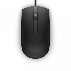 RATON DELL MS116  NEGRO USB-A