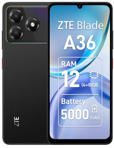 SMARTPHONE ZTE BLADE A36 4+8GB/64GB...