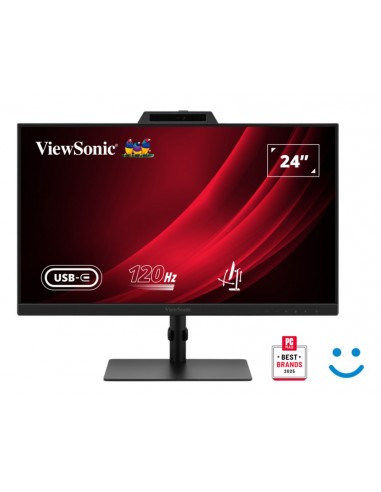 MONITOR VIEWSONIC 24" VG2441V FHD 120Hz IPS HDMI DDP WCAM USB USB-C MULTI AJUST