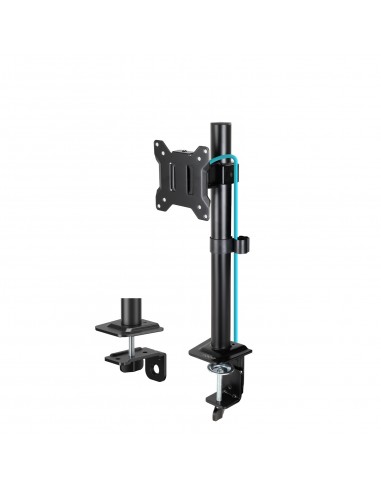 SOPORTE MESA TOOQ PANTALLA GIRA INCLI ROTA 17-32 NEGRO