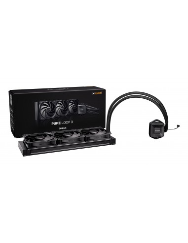 REFRIGERACION LIQUIDA BEQUIET PURE LOOP 3 360 MM NEGRA