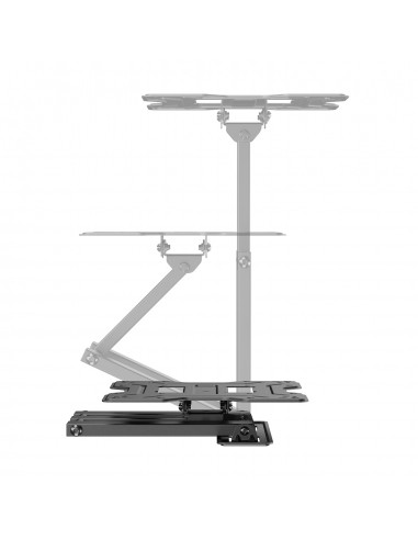 SOPORTE AISENS ECO GIRATORIO INCLINABLE MONITOR TV 30KG (3 PIVOTES) 23-43"