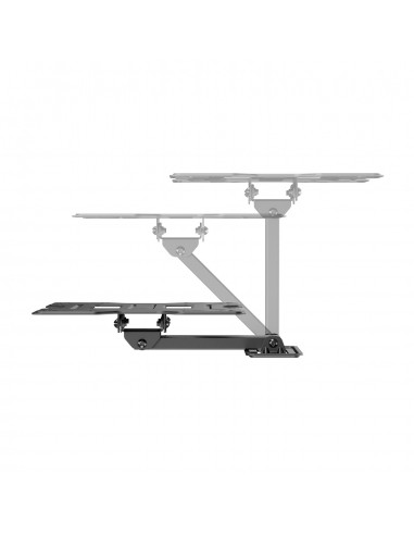 SOPORTE AISENS ECO GIRATORIO INCLINABLE MONITOR TV 30KG (2 PIVOTES) 23-43"