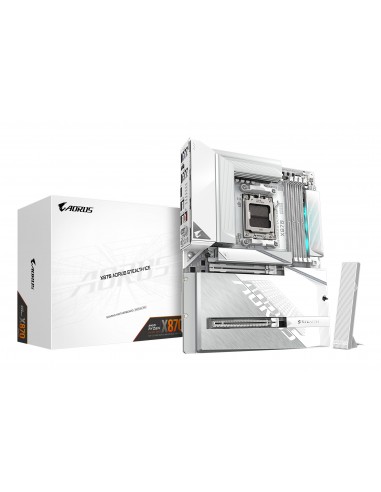 PLACA BASE GIGABYTE X870 A STEALTH ICE DDR5 AM5 ATX WIFI