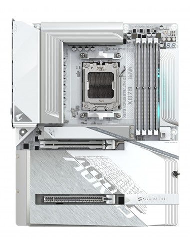 PLACA BASE GIGABYTE X870 A STEALTH ICE DDR5 AM5 ATX WIFI