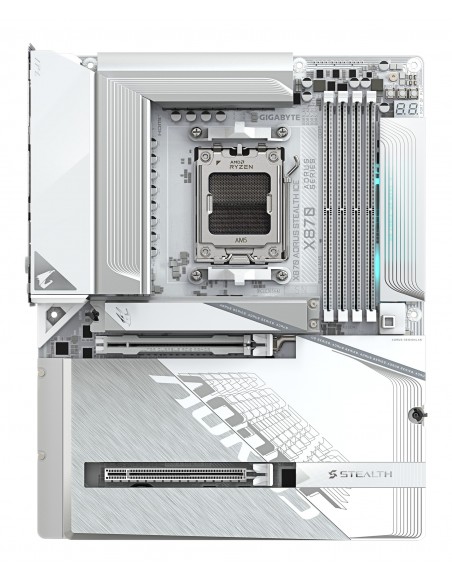 PLACA BASE GIGABYTE X870 A STEALTH ICE DDR5 AM5 ATX WIFI