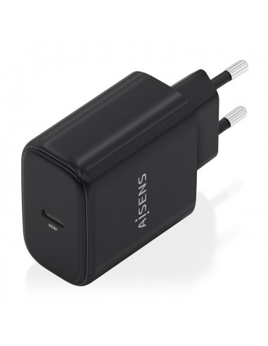 CARGADOR AISENS GAN 45W 1XUSB-C PD3.0 NEGRO