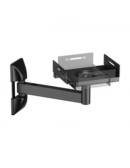 SOPORTE UNIVERSAL AISENS PARED GIRATORIO E INCLINABLE ALTAVOCES NEGRO