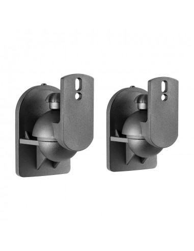 SOPORTE UNIVERSAL AISENS PARED GIRATORIO E INCLINABLE ALTAVOCES NEGRO