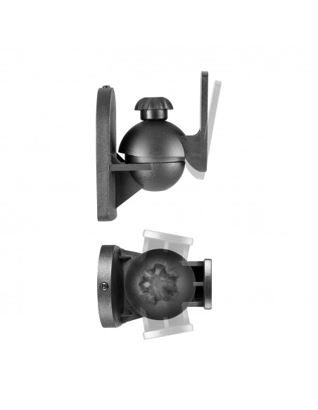 SOPORTE UNIVERSAL AISENS PARED GIRATORIO E INCLINABLE ALTAVOCES NEGRO