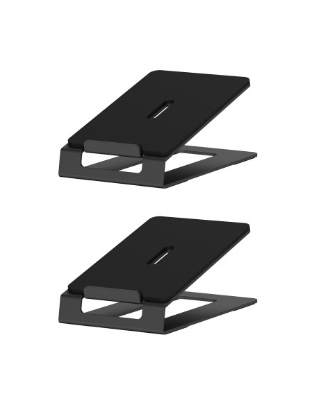 SOPORTE UNIVERSAL AISENS SOBREMESA ALTAVOCES NEGRO