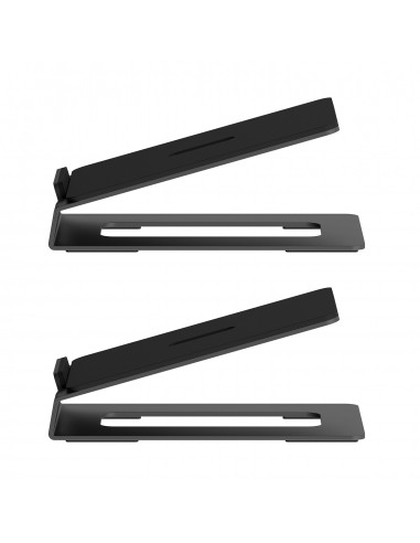 SOPORTE UNIVERSAL AISENS SOBREMESA ALTAVOCES NEGRO