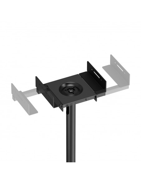 SOPORTE UNIVERSAL AISENS SUELO GIRATORIO E INCLINABLE ALTAVOCES NEGRO