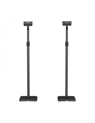 SOPORTE UNIVERSAL AISENS SUELO GIRATORIO E INCLINABLE ALTAVOCES NEGRO