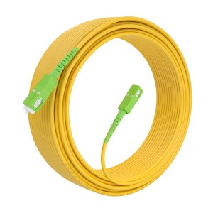 CABLE AISENS FIBRA G657A2 3.0 9 125 SMF SIMPLEX LSZH SC APC 20M 2