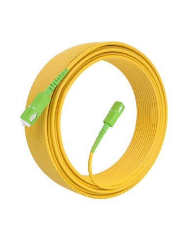 CABLE AISENS FIBRA G657A2 3.0 9 125 SMF SIMPLEX LSZH SC APC 20M