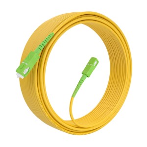 CABLE AISENS FIBRA G657A2 3.0 9 125 SMF SIMPLEX LSZH SC APC 15M 2