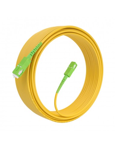 CABLE AISENS FIBRA G657A2 3.0 9 125 SMF SIMPLEX LSZH SC APC 15M