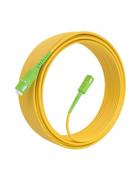CABLE AISENS FIBRA G657A2 3.0 9 125 SMF SIMPLEX LSZH SC APC 15M