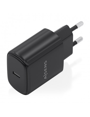 CARGADOR AISENS GAN 30W 1XUSB-C PD3.0 NEGRO