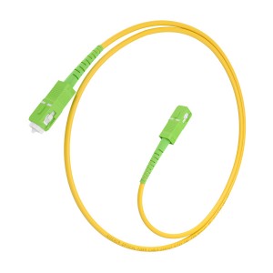 CABLE AISENS FIBRA G657A2 3.0 9 125 SMF SIMPLEX LSZH SC APC 1.0M 2