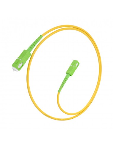 CABLE AISENS FIBRA G657A2 3.0 9 125 SMF SIMPLEX LSZH SC APC 1.0M