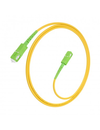 CABLE AISENS FIBRA G657A2 3.0 9 125 SMF SIMPLEX LSZH SC APC 2.0M