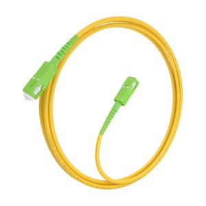 CABLE AISENS FIBRA G657A2 3.0 9 125 SMF SIMPLEX LSZH SC APC 3.0M 2