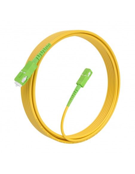 CABLE AISENS FIBRA G657A2 3.0 9 125 SMF SIMPLEX LSZH SC APC 7.0M