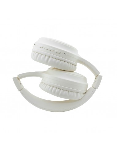 AURICULARES BT COOLBOX AIR40 ANC BEIGE DIADEMA