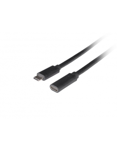 CABLE LANBERG USB-C 3.1 MACHO/HEMBRA...