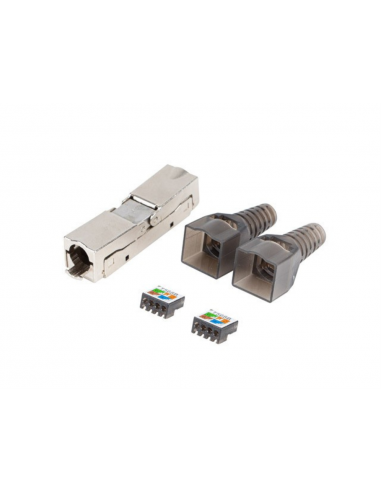 CONECTOR LANBERG ADAPTADOR 2X RJ45...