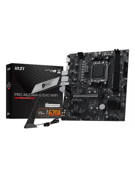 PLACA BASE MSI PRO A620AM-G EVO WIFI AMD DDR5
