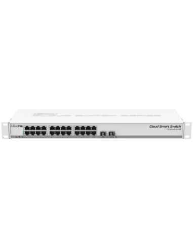SWITCH MIKROTIK CSS326-24G-2S+RM