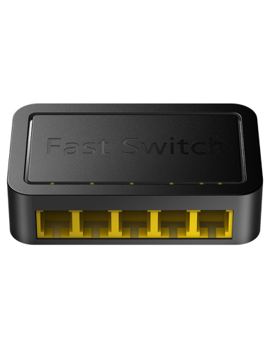 SWITCH CUDY 5-PORT 10/100 MBPS...
