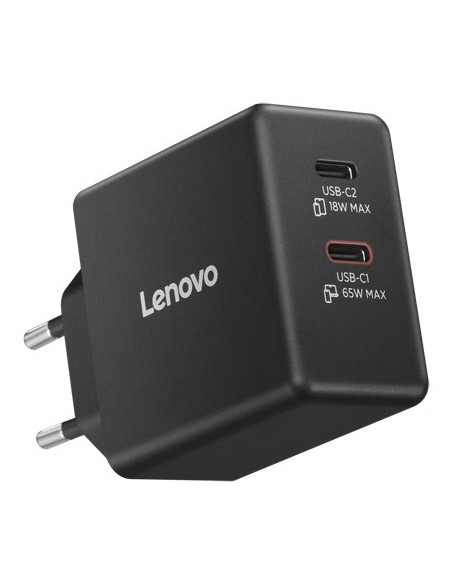 CARGADOR LENOVO DUAL USB-C 65W 1.5M