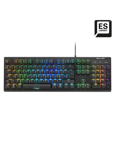 TECLADO GAMING SHARKOON SHARK SKILLER...