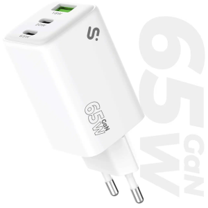 GAN 65W CHARGER USB C+C+A