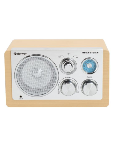 RADIO DENVER DE DISEÑO MODERNO BEIGE