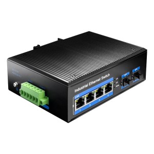SWITCH CUDY 4-PORT GIGABIT INDUSTRIAL POE WITH 2 GIGABIT SFP PORT 2